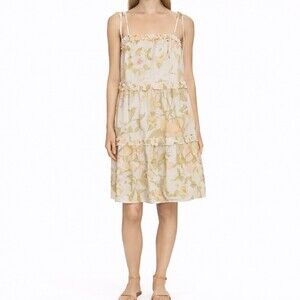 Rails Caralyn Fairy Floral Mini Summer Dress in Citrus Floral Size Medium NWT